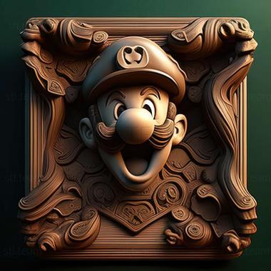 3D модель Нова гра Super Luigi U (STL)